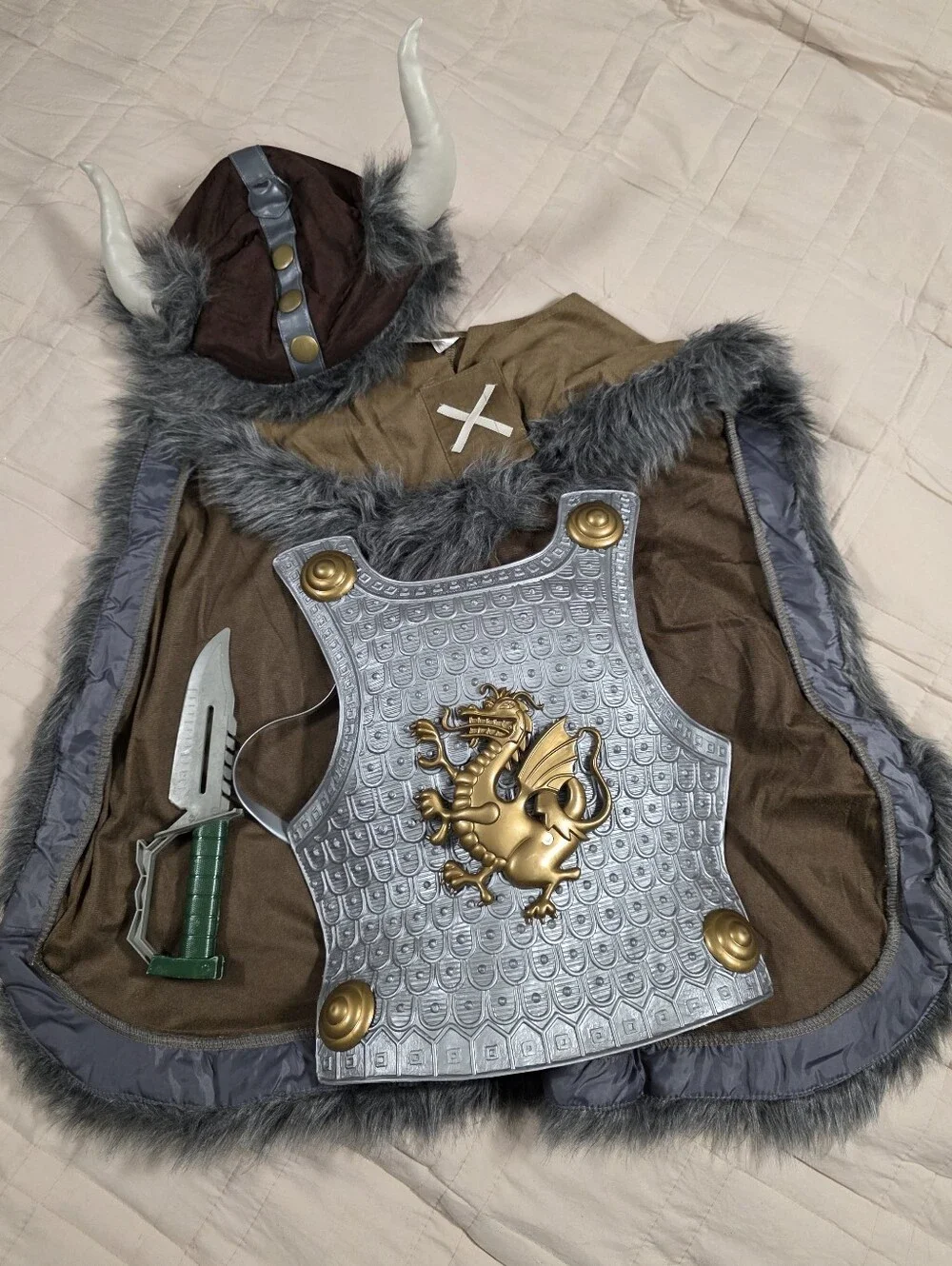 Viking Dragon Tamer Costum Boys Size 12-14